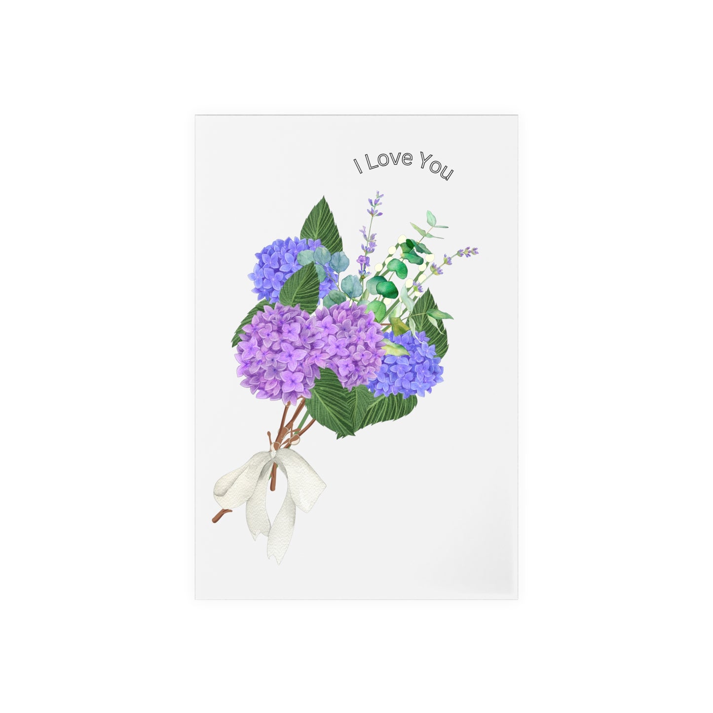 Hydrangea Bouquet - I Love You